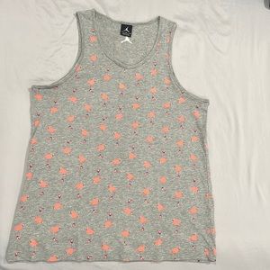 Nike Air Jordan Flamingo Tank Top(L)Grey without Tag